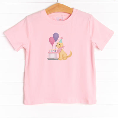 Happy Birthday Barks Girl Graphic Tee