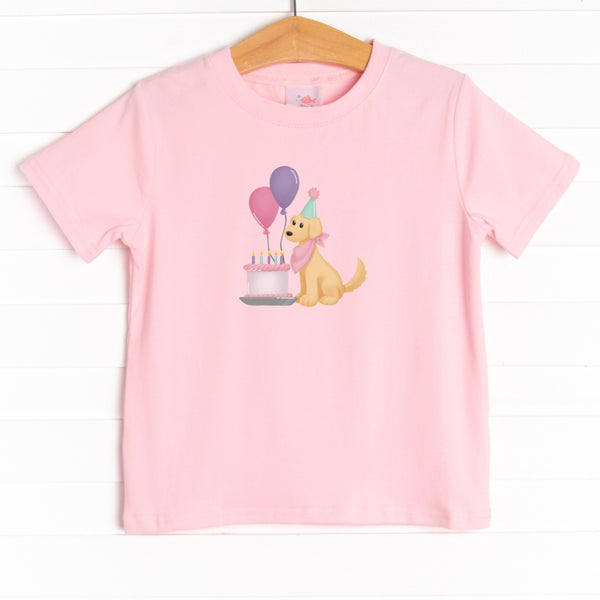 Happy Birthday Barks Girl Graphic Tee