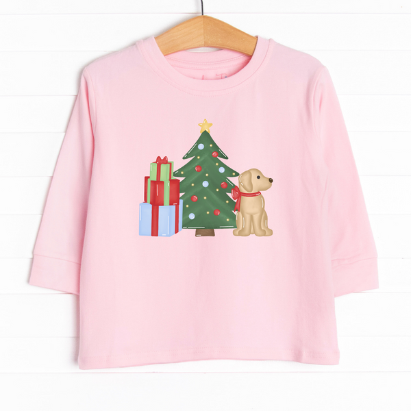 It is featured in 6 colors; White, Heather Gray, Ballerina Pink, Red, Soft Blue, and Navy!