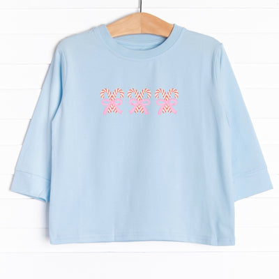 Peppermint Treat Trio Long Sleeve Graphic Tee
