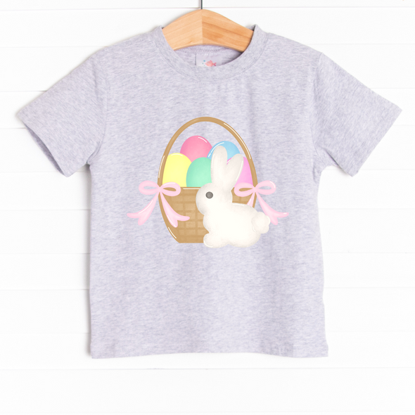 Easter Basket Bunny Graphic Tee