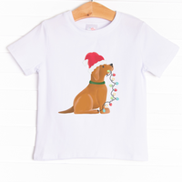  The tee is featured in four colors: Heather Gray, Soft Blue, Ballerina Pink, and White. 