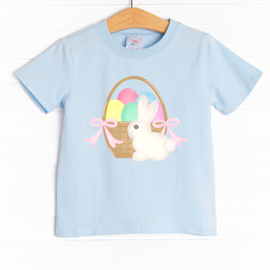 Easter Basket Bunny Graphic Tee