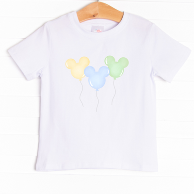 Mouse Balloon Magic Boy Graphic Tee
