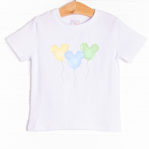 Mouse Balloon Magic Boy Graphic Tee