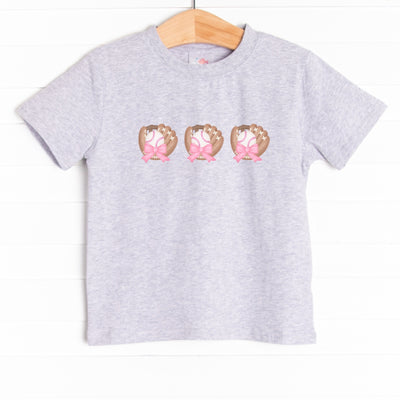 Curve Ball Catch Girl Graphic Tee