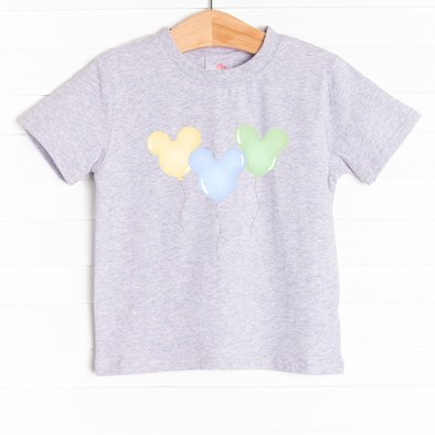 Mouse Balloon Magic Boy Graphic Tee