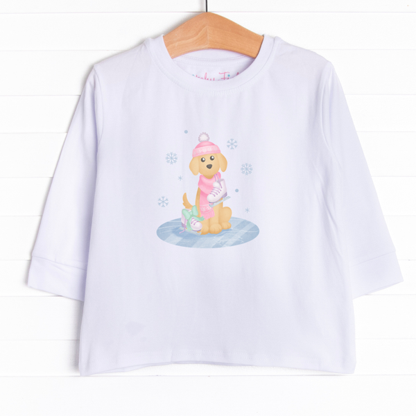 Gliding Golden Girl Long Sleeve Graphic Tee
