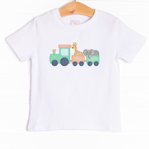 Steam Train Safari Graphic Tee
