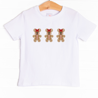 Gingerbread Mouse Girl Graphic Tee