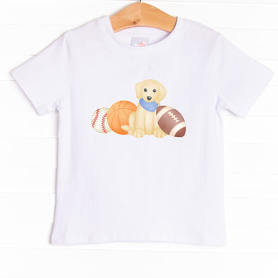 Playful Pup Graphic Tee
