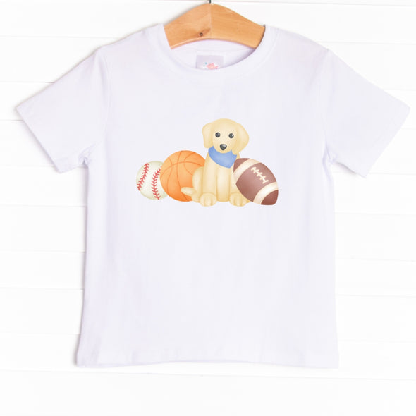 Playful Pup Graphic Tee