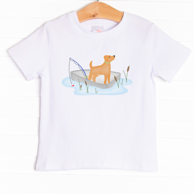 Four Legged Fishing Graphic Tee