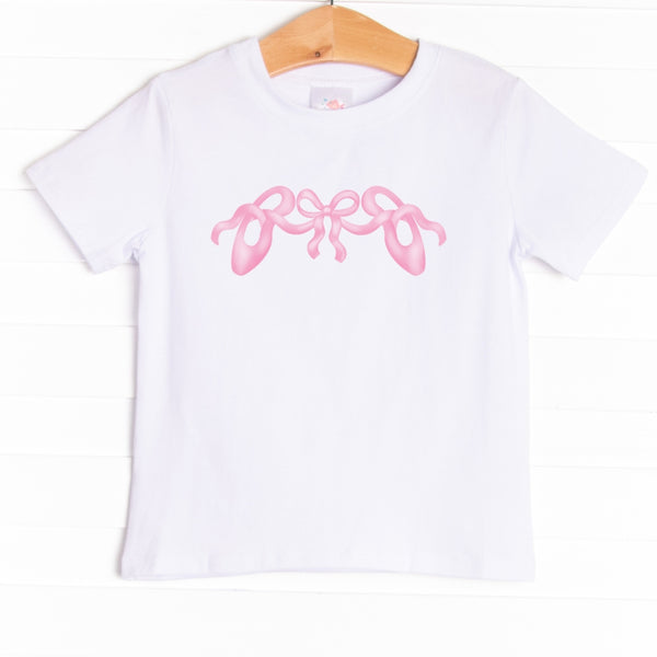 Satin Ribbon Slippers Graphic Tee