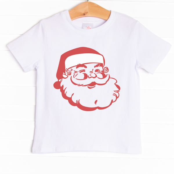  The tee is featured in four colors: Heather Gray, Soft Blue, Ballerina Pink, and White. 