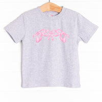 Satin Ribbon Slippers Graphic Tee