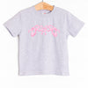 Satin Ribbon Slippers Graphic Tee