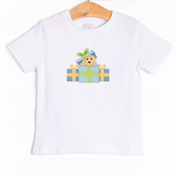 Peek-a-Boo Pup Boy Graphic Tee