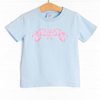 Satin Ribbon Slippers Graphic Tee