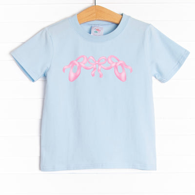 Satin Ribbon Slippers Graphic Tee