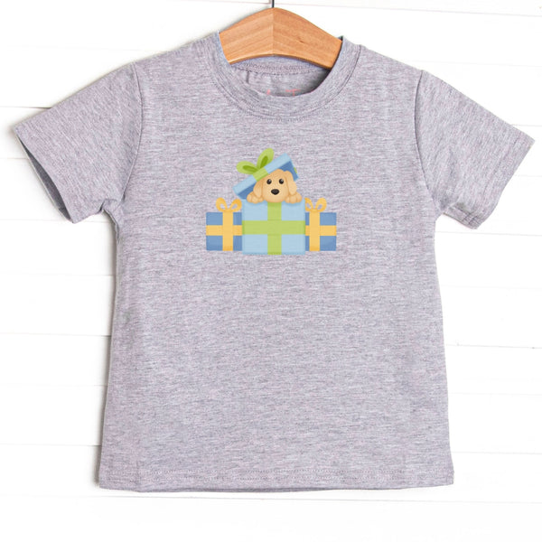 Peek-a-Boo Pup Boy Graphic Tee