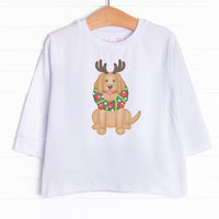 Decked Out Dog Boy Long Sleeve Graphic Tee