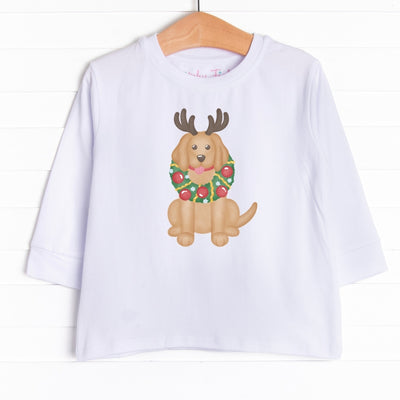 Decked Out Dog Boy Long Sleeve Graphic Tee