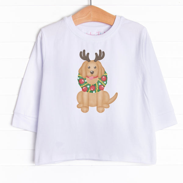Decked Out Dog Boy Long Sleeve Graphic Tee