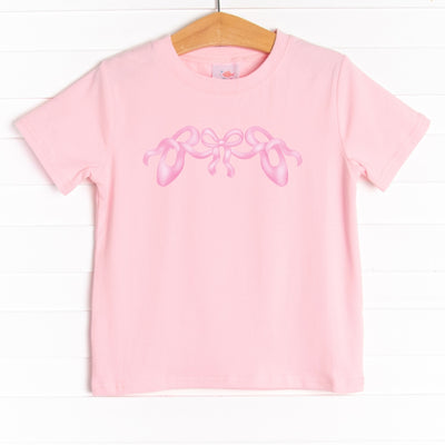 Satin Ribbon Slippers Graphic Tee