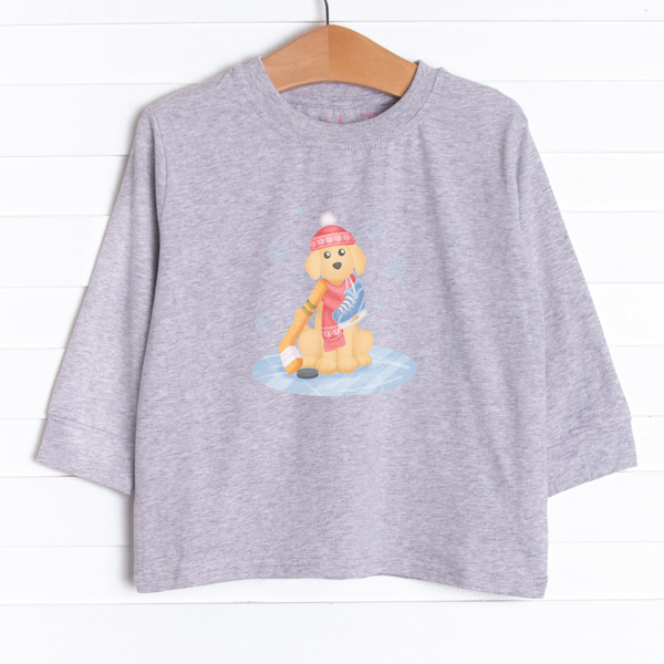 Gliding Golden Boy Long Sleeve Graphic Tee
