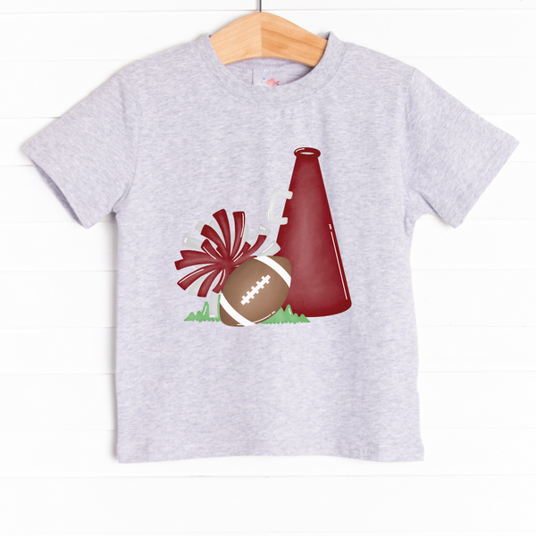Maroon Bulldog Cheers and Chants Graphic Tee