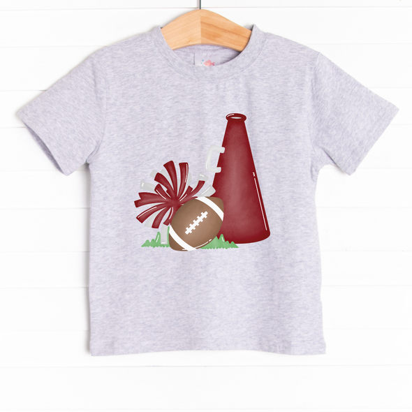 Maroon Bulldog Cheers and Chants Graphic Tee