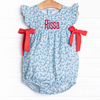 Rissa Girl Bubble, Blue Floral