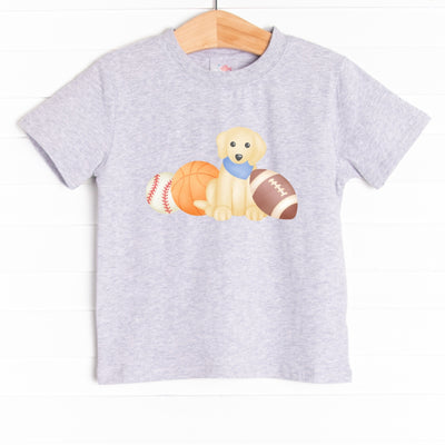 Playful Pup Graphic Tee
