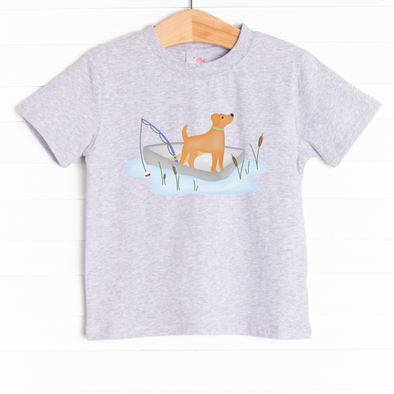 Four Legged Fishing Graphic Tee