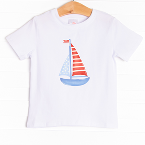Sails and Stripes Graphic Tee