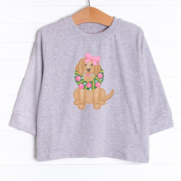 Decked Out Dog Girl Long Sleeve Graphic Tee