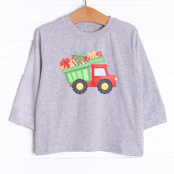 Holly Jolly Hauler Long Sleeve Graphic Tee