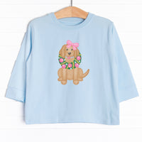 Decked Out Dog Girl Long Sleeve Graphic Tee