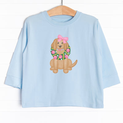 Decked Out Dog Girl Long Sleeve Graphic Tee