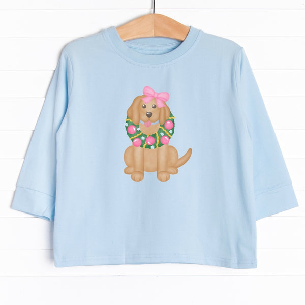 Decked Out Dog Girl Long Sleeve Graphic Tee