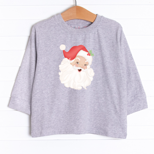 Classic Claus Long Sleeve Graphic Tee