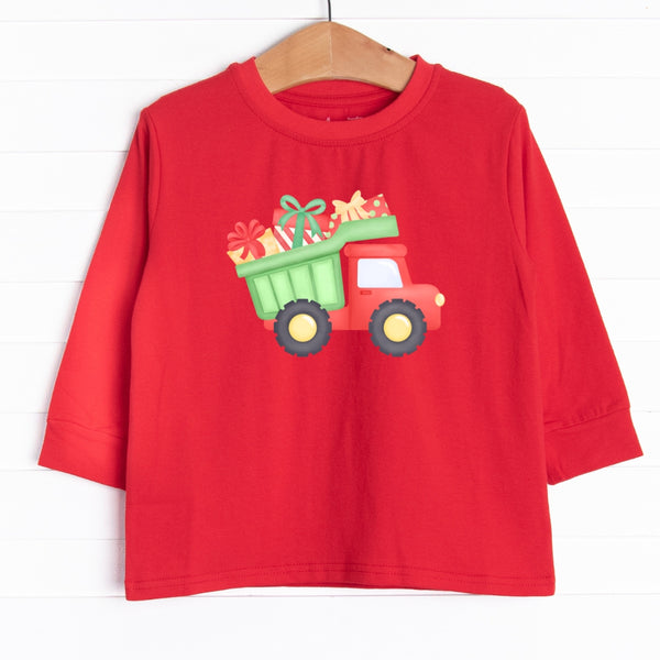 Holly Jolly Hauler Long Sleeve Graphic Tee