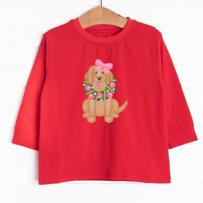 The tee is featured in six colors: Heather Gray, Red Soft Blue, Navy Blue, Ballerina Pink, and White.