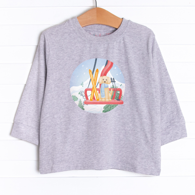 Alpine Ridge Retriever Boy Long Sleeve Graphic Tee