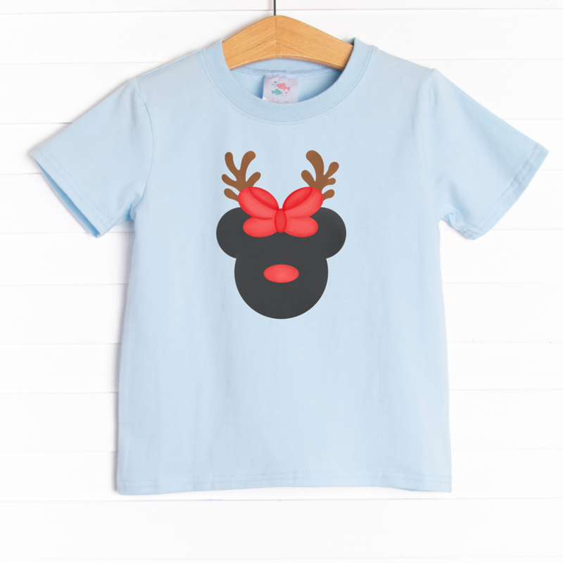 dress christmas shirts Reindeer Dress Up Girl Graphic Tee – Stitchy Fish