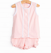 Plain Jane Pink Short Set, Pink