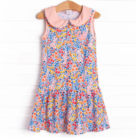 Taylor Tennis Dress, Pink Floral