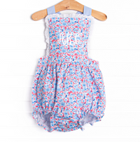 Red, White and Bloom Bubble, Blue