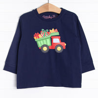 Holly Jolly Hauler Long Sleeve Graphic Tee